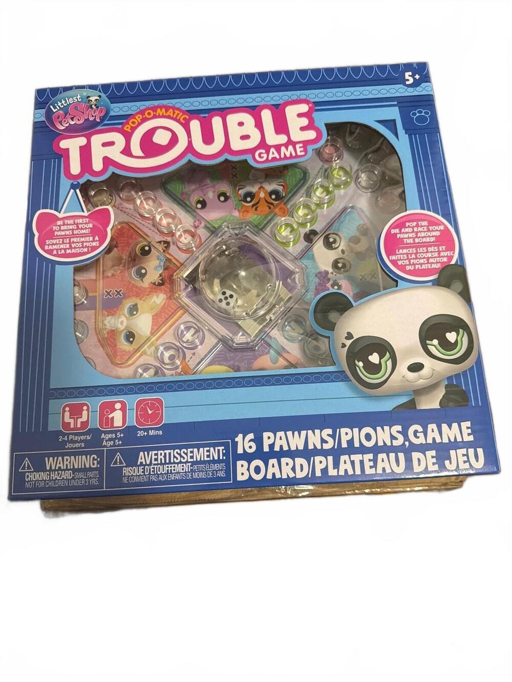Littlest Pet Shop Pop-O-Matic Trouble Game